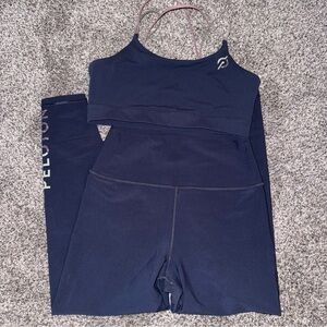 Peloton leggings and sports bra set size large
